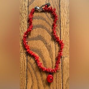 Vintage Coral Necklace